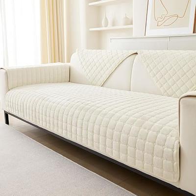 ISSUNTEX Super Anti-Slip Couch Covers for 3 Cushion Couch Sofa