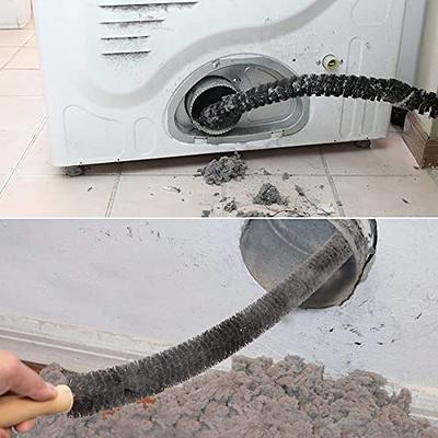 Dryer Vent Cleaner Kit & Refrigerator Condenser Coil Brush-Dryer