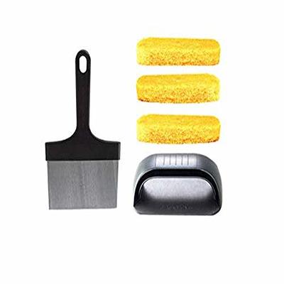 Grill Rescue BBQ Replaceable Scraper Cleaning Head, Bristle Free - Durable  and Unique Scraper Tools for Cast Iron or Stainless-Steel Grates, Barbecue  Cleaner (Grill Rescue+ Matte Black Can Cooler) - Yahoo Shopping