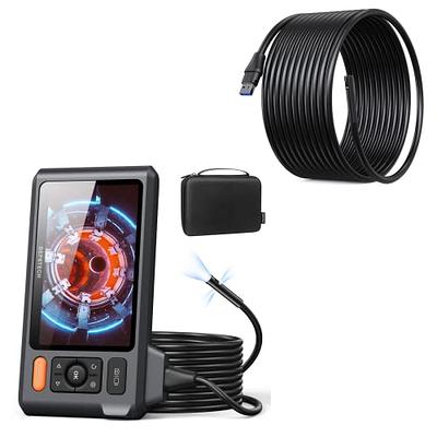 ShaoYR Dual Lens Snake Inspection Camera 5 inches Enoscope with