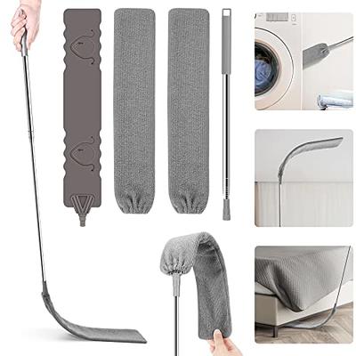 Retractable Gap Dust Cleaner with Extension Pole, Cleaning Tools with 3  Microfiber Dusting Cloths, Extendable Long Handle Duster for Cleaning Under  Refrigerator Sofa Couch Bed Furniture Appliance