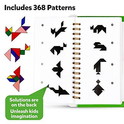 Tangrams For Kids Ages 4-8 Geometric Shape Magnetic Puzzles