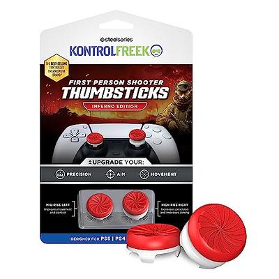  KontrolFreek FPS Freek Galaxy Black for Playstation 4 (PS4) and Playstation  5 (PS5), Performance Thumbsticks, 1 High-Rise, 1 Mid-Rise