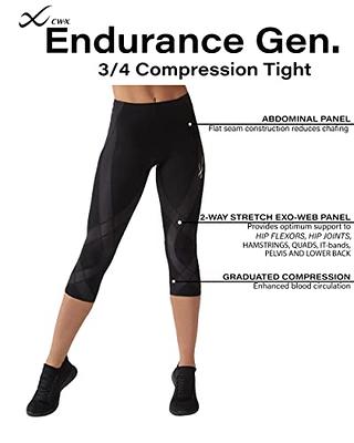 CW-X womens Endurance Generator Joint and Muscle Support 3/4 Tight Compression  Pants, Black, X-Small US - Yahoo Shopping