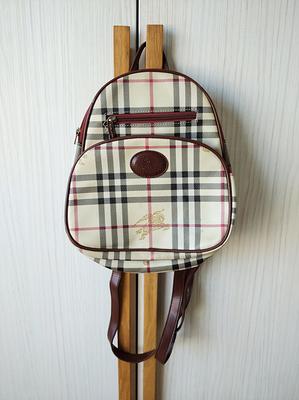 Plaid Pattern Sling Bag, Zipper Front Chest Purse, Pu Leather