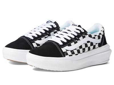 Vans Old Skool Overt CC Checkerboard Sneakers in Black and White