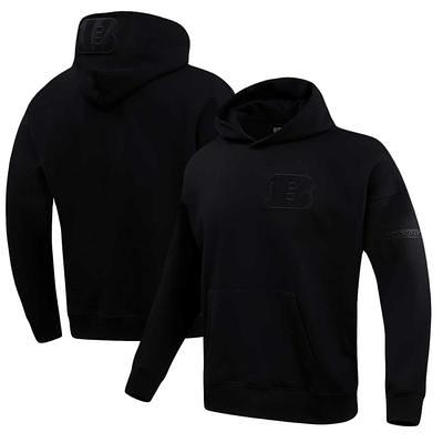 Nike Men's Cincinnati Bengals Sideline Club Black Pullover Hoodie