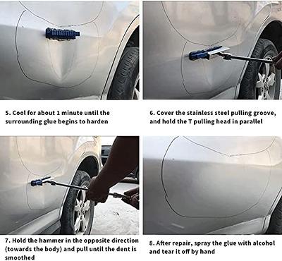 Fly5D Paintless Dent Removal Kit, Car dent Repair kit with Bridge Puller,  Small dent Puller That can Eliminate 95% of car dents Within 30 Minutes for