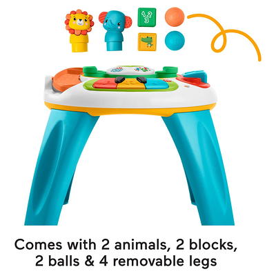 Fisher-Price Busy Buddies Activity Table Electronic Learning Toy for Infant  and Toddler - Yahoo Shopping