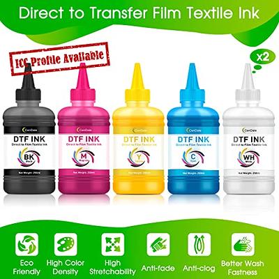 CenDale DTF Transfer Film and Powder Kit - 30 Sheets A4 DTF Film