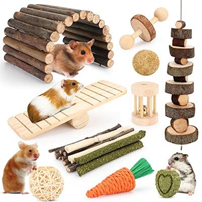 Boomcat Enrichment Foraging Toys,Puzzle Toys for Small Animals,Small pet  Interactive Mental,Hide Treats Puzzle Game Hamster,Rabbit,Bunny,Rat,Guinea