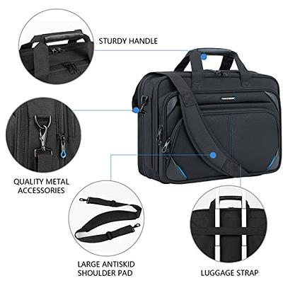 Taygeer Laptop Bag 15.6 Inch Premium Water-Repellent Laptop Office  Briefcase Lightweight Messenger Bag with Adjustable Shoulder Strap &  Multiple