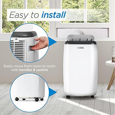 Commercial Cool CPT10HWB Portable Air Conditioner with Remote Control, 14000  BTU+HEAT, White - Yahoo Shopping