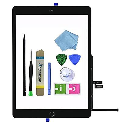 Touch Screen Digitizer for iPad 7 2019 7th Gen 10.2 A2197 A2198 A2200  Front Glass Replacement with Pre-Installed Adhesive (Without Home  Button,not