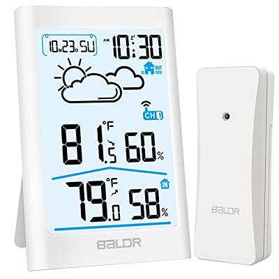 Geevon TX19 Wireless Remote Outdoor Sensor for Weather Station Indoor  Outdoor Thermometer Replacement,White - Yahoo Shopping