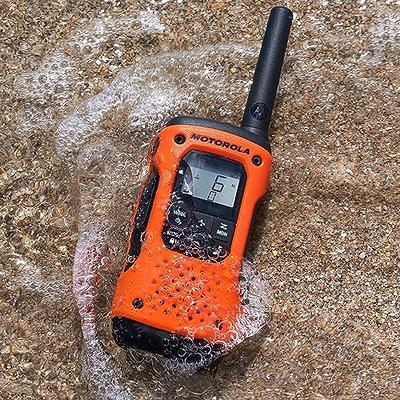 MOTOROLA Talkabout T265 Rechargeable 2-Way Radio Sportsman Edition in  Orange with Black (2-Pack) T265 - The Home Depot