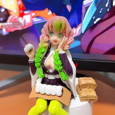  FOUONTOS Zenitsu Agatsuma Ghost Slayer Figure Eat Rice Balls  Series Action Figure Toys Collection Anime Sitting Pose Character Action  Figure (Onigiri My Wife Kindness) : Toys & Games