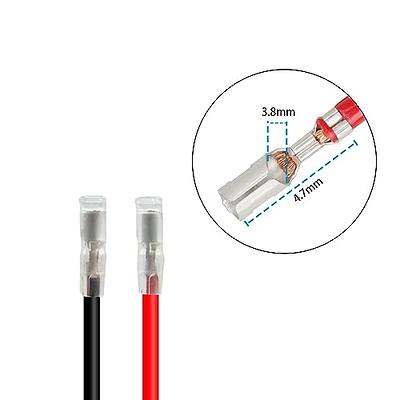 WOWLED 13FT 14AWG 12-24v Car Charge Cigarette Lighter Extension Cable Male  to Female Socket, 14AWG Heavy Duty Cigarette Lighter Cord with LED Light