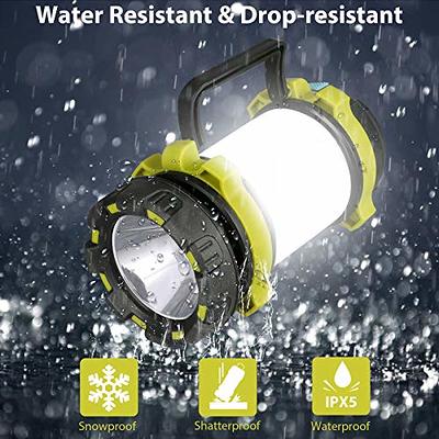 LED Camping Lantern, Rechargeable Flashlights with 1000LM