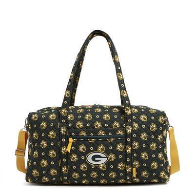 MOJO Black Green Bay Packers 22 2-Wheeled Duffel Bag 