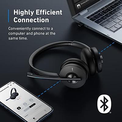 Anker PowerConf H700 Upgraded Version, Bluetooth Headset with Mic