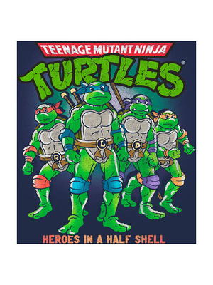 Teenage Mutant Ninja Turtles - Sewer Skateboard - Men's Short Sleeve  Graphic T-Shirt 