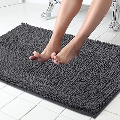 Non-Slip Cute Big Feet Carpet Bath Mat Absorbent Bathroom Rug