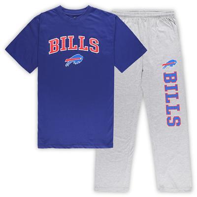 Fanatics Men's Heathered Charcoal Buffalo Bills Big and Tall