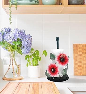 Sunflower Paper Towel Holder-Kitchen Decor and Accessories-Rustic House  Decor Farmhouse-Decorations Indoor Dish Set Holder-Sunflower Decor Stand  for Countertops - Yahoo Shopping