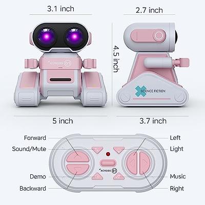 DoDoMagxanadu Robot Toys, Remote Control Robot Toy for Girls, RC Robots  with LED Eyes and Music, Gifts for 3 4 5 6 7 8 9 Years Old Kids Boys and  Girls (Pink) - Yahoo Shopping