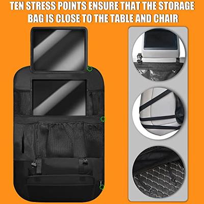 1PC Car Storage Bag Car Seat Back Organizer Storage Bag Kick Pad Car Rear  Seat Protector Tissue Box Cup Holder, Automotive Universal Anti-kick Bag  Car Storage Bag Seat Back, Car Seat Back