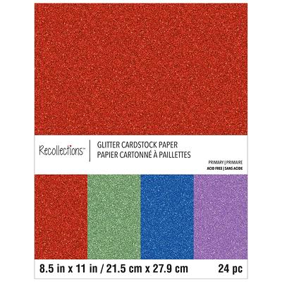 Silver Shimmer 8.5 x 11 Cardstock Paper by Recollections 100 Sheets | Michaels