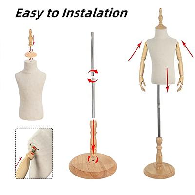 Female Dress Form Mannequin Body Display Adjustable Mannequin Stand  Realistic Mannequin Torso with Tripod Base Stand for Clothing Dress - Yahoo  Shopping