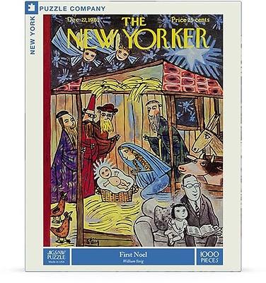 New York Puzzle Company - New Yorker First Noel - 1000 Piece Jigsaw Puzzle  - Yahoo Shopping