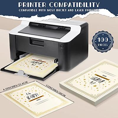 24 Pack Navy Blue Certificate Holders Kit with 8.5 x 11 Certificate Paper  for Printing, Gold Seals for Appreciation, Graduation, Student Awards, and  Employee Recognition