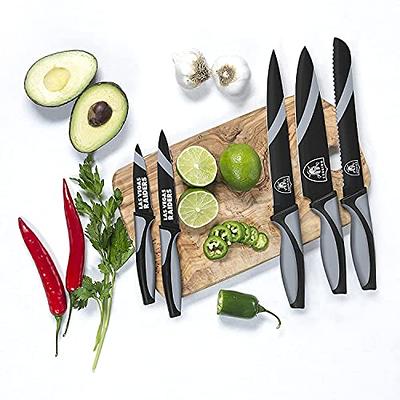 The Sports Vault NFL Las Vegas Raiders Kitchen Knives , 16 L x 1.25 W x  9.7