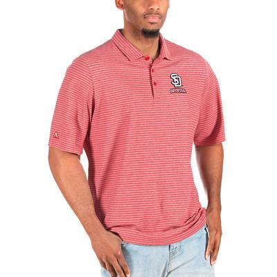 Antigua Men's Cincinnati Bengals Esteem White/Silver Polo