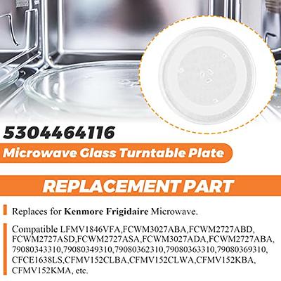 13 1/2 Microwave Glass Turntable Plate/Tray Replacement for Kenmore  Frigidaire Microwave - Replaces 5304464116 5304509621 ffmv162lsa cfmv157gba  CFMV152CLBA FFMV1745TBA PLMV168CC1-13.5/345mm Plate - Yahoo Shopping