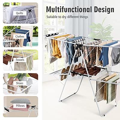 Multipurpose Movable Cloth Hanger- White in Central Division