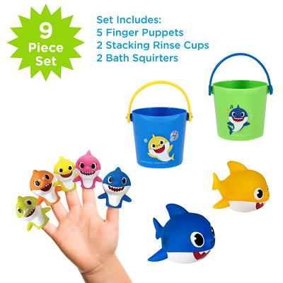 Baby Shark 9pc Bath Toy Value Set, Unisex Toddler Bath Toy Set - Yahoo  Shopping