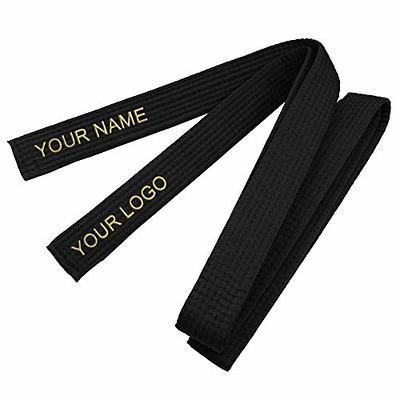 TOPTIE Custom Embroidered Karate Belt, Martial Arts TaeKwonDo Judo