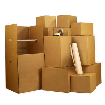 Uboxes 1 Room Wardrobe Moving Kit 10 Packing Boxes and Moving Supplies