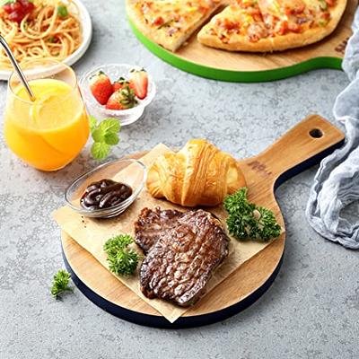 Brazos Home Large Organic Wood Cutting Board Used for Serving, Chopping  Fruit, Vegetables or Meat and as a Charcuterie