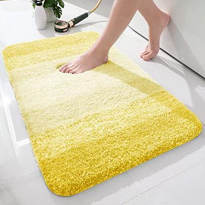 OLANLY Bathroom Rugs 59x20, Extra Soft and Absorbent Microfiber Bath Mat,  Non-Slip, Machine Washable, Quick Dry Shaggy Bath Carpet, Suitable for