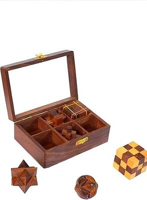 5 Mechanical Puzzle Set - Puzzle Gift Box For Adults