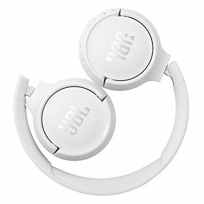 JBL Tune 660NC: Wireless On-Ear Headphones with Active Noise Cancellation -  White, Medium