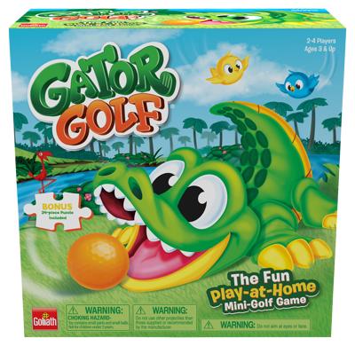 Goliath Games Gator Golf Game with 24-Piece Puzzle for Kids - Yahoo Shopping