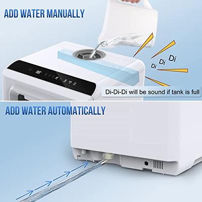 Portable Countertop Dishwasher Air Drying 5 Programs with 7.5L