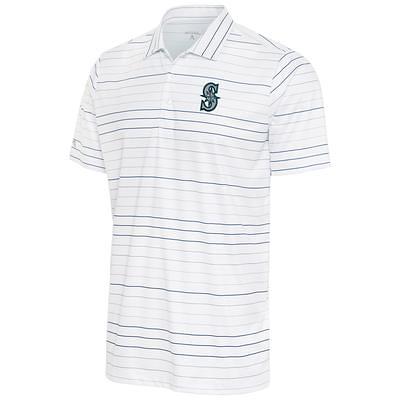 Dick's Sporting Goods Antigua Men's Seattle Mariners Black Big & Tall  Esteem Polo