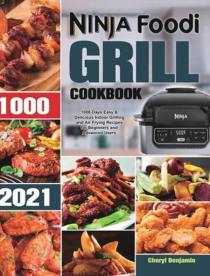 Ninja Foodi 2-Basket Air Fryer Cookbook with Pictures: 1000-Day Quick, Easy  and Delicious Recipes for the Beginners and Advanced Users